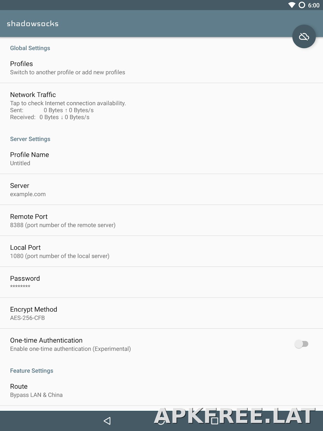 Shadowsocks скриншот 5